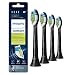 Genuine Philips Sonicare DiamondClean Toothbrush Head, 4 Pack, Black, HX6064/95 primary