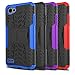 YmhxcY LG Q6 Phpne Cases,LG Q6 Plus Case,LG G6 Mini/LG Q6+ Case with HD Screen Protector,Military Armor Drop Tested [Heavy Duty] Hybrid Case with Kickstand for LG Q6-LT Black