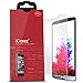 iCarez Anti-Glare Screen Protector for LG G3, 3-Pack Matte