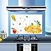 NewKelly Kitchen Oilproof Removable Wall Stickers Art Decor Home Decal