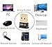 Bluetooth 4.0 Adapter, Low Energy Micro Dongle Receiver Transfer Paring Bluetooth Headset/Speaker,Linux, Windows XP/VISTA/7/8/8.1/10，Mouse and Keyboard