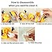 ChezMax Automatic Toothpaste Dispenser + 2 Toothbrush Holder Set Wall Mount Stand for Lover (One Eye)