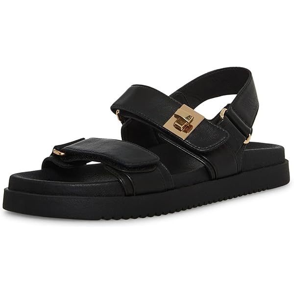 Steve Madden Mona - Sandalias Planas Para Niñas, Rhinestone, 5 Big Kid