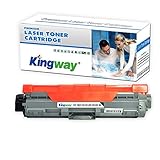 Kingway TN221 TN225 Compatible Brother TN-221 TN-225 High Yield Black Toner Cartridge for Brother HL-3170CDW MFC-9130CW MFC-9330CDW HL-3140CW MFC-9340CDW Printer (1 Pack, Black)