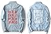 A POCKET OF SUNSHINE Newest oversized Jacket 2017 Kanye West I FEEL LIKE PABLO Denim Coats hiphop fear of god Four Two Four broken hole jean RedL