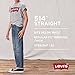 Levi's Boys' Big 514 Straight Fit Jeans, Fume, 10