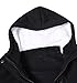 VOGRYE Womens Winter Fashion Outdoor Warm Wool Blended Classic Pea Coat Jacket (Large, Black)