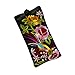 Eyeglass Pouch - Embroidered Floral (Black)