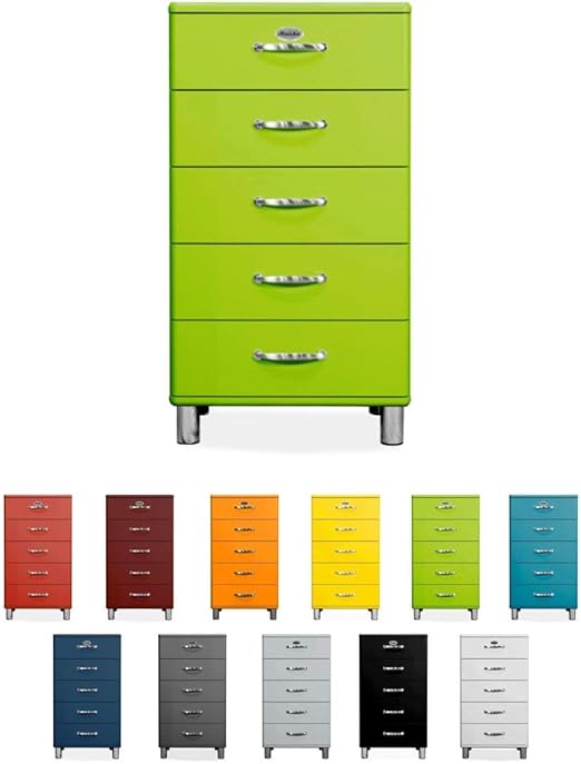 Tenzo Malibu Designer Chest Of Drawers Lacquered Mdf And
