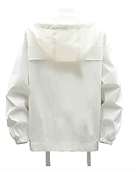 Nutriangee Mens Hip Hop Streetwear Windbreaker