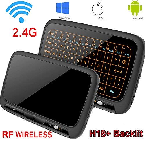 Mini Keyboard,LinStar 2.4G Wifi Mini Touchpad Backlight Wirele Mouse Touchpad
