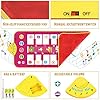 Magicfun Piano Mat, Music Dance Mat Toy for Toddlers, Double side Keyboard Play mat with 7 Animal Sounds, Educational Musical Carpet Gifts for Toddlers Boys Girls over 3 years old, 110 x 52 cm.