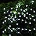 LELLEL Solar String Lights, Outdoor LED String Lights, 3rd Gen Super Bright Light String for Yard Patio Garden Tree Party Wedding Decoration, Cool White With 8 Working Modes