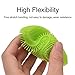 Silicone Dish Sponge, HEYFIT 2Pack Multi-purpose Silicone Sponge Food Grade Kitchen Washing Brush Scrubber, Magic Household Cleaning Sponges for Instant Pot Steamer Basket, Pot Pan, Dish