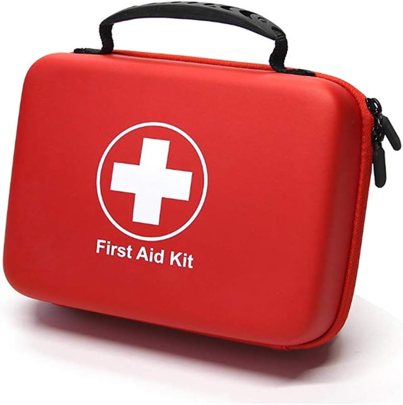 SHBC Waterproof First Aid Survival Kit (228pcs) Medicine Rescue Bag with Basic or Advanced Supplies Suitable for home, boat, Travel, Family, Car, Office, Sports, Workplace, Hiking, etc.
