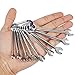 Andux 10 PCS MET Mini Combination Wrench Spanner Set 4-11mm MNBS-01
