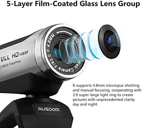 AUSDOM-HD-Webcam-1080P-with-Microphone-USB-Desktop-Laptop-Web-Camera-120MP-Auto-Exposure-Digital-Zoom-Pro-Streaming-Computer-Camera-for-LaptopDesktopSkypeFaceTimeYouTubeYahoo-Messenger