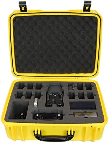 Microraptor MVC700 with Custom Foam Designed to Fit DJI Mavic and Accessories-(Yellow)