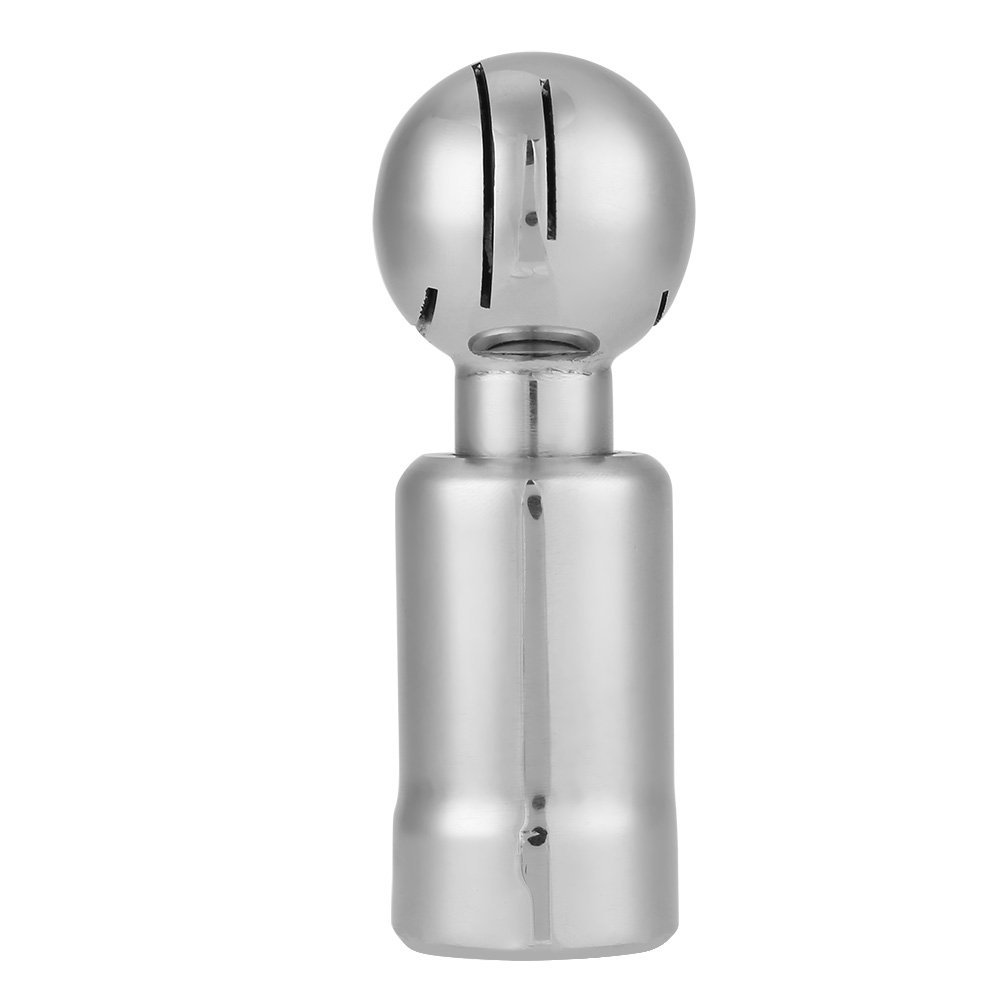 Hilitand Stainless Rotary Spray Cleaning Ball 1 Inch Female Thread Sanitary Spray Ball for CIP Tank Cleaning