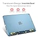 MoKo Case for New iPad 2017 9.7 Inch - Slim Lightweight Smart-shell Stand Cover with Translucent Frosted Back Protector for Apple All-New iPad 9.7 Inch 2017 Tablet, Flowers (Auto Wake / Sleep)