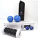 UNIQBEST Plantar Fasciitis Foot Recovery Bundle Set for Sport Men Women Include Foot Massager Foam Roller 2 Cold Massage Balls 1 Carrying Bag for Arch Pain Relief,Heel Spurs,Trigger Point Therapy