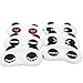 Bestsupplier Lovely Panda Face Sleep Masks Eye Mask Sleeping Blindfold Nap Cover 6 PCS