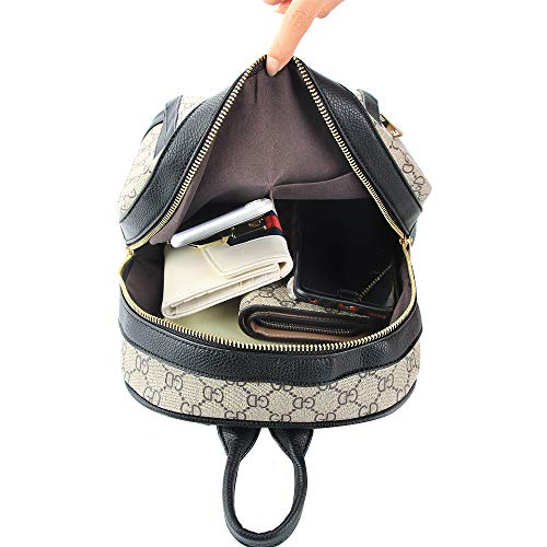 Beatfull Designer Backpack for Women Fashion Shoulder Bag Handbags Ladies Backpack Purse (Brown)
