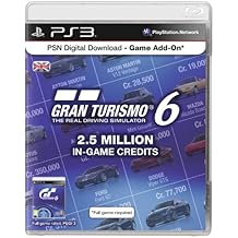 PSN Digital Download Code - 2.5 Million Gran Turismo In Game Credits