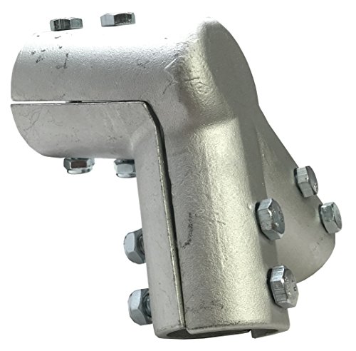 Pipe Swing Set Frame Hanger (1) 2.5" OD Pipe Top & 2" OD for Legs (2 Pipe) Fitting End Playground Hardware (1) You Need 2 for Each Swing - Thumbnail 2