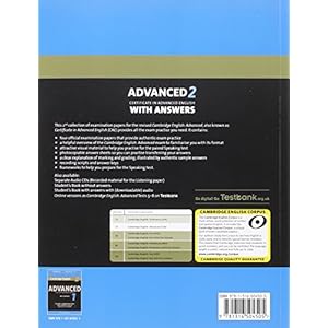 Cambridge English Advanced 2 Student's Book with answers: Authentic Examination Papers (CAE Practice Tests)