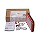Solar Power Bank, PowerGreen10000mAh Solar Charger 2-Port USB - External Battery Pack Charger for iPhone 6/6s,Andriod,HTC and More (Orange)