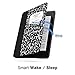 MoKo Case Fits Kindle Paperwhite (10th Generation, 2018 Releases), Thinnest Lightest Smart Shell Cover with Auto Wake/Sleep for Amazon Kindle Paperwhite 2018 E-Reader - Notebook Black
