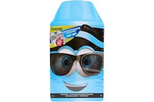 Crayola Coloring Set with Limited Edition Blue Art Case, Limited Edition Crayons, 50+ Pieces, Gifts for Kids