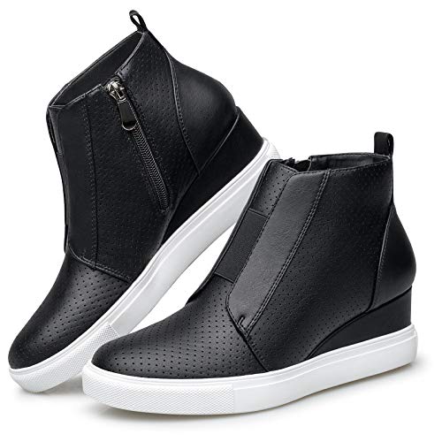 VANDIMI-Wedge-Sneakers-for-Women-Fashion-High-Top-Hidden-Heel-Shoes-Casual-Side-Zipper-Platform-Ankle-Boots