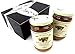 Hafi Gooseberry Preserves, 14.1 oz Jars in a BlackTie Box (2 Items Total)