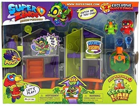 superzings laboratorio secreto playset adventure 1