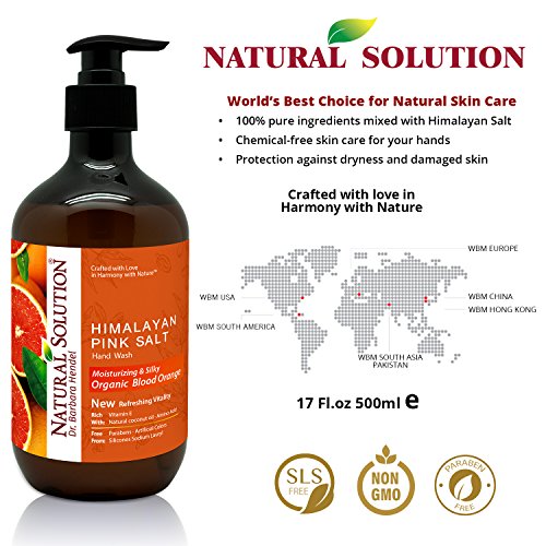 Liquid Hand Soap, Organic Marula Oil, 14 oz - Thumbnail 5