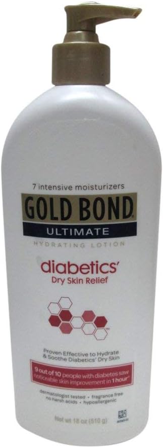 Gold Bond Ultimate Hydrating Lotion, Diabetics Dry Skin Relief 18 oz (Pack of 3): Health & Personal Care