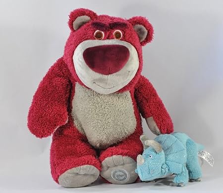 Amazon Us Disney Storeより トイ ストーリー 3 Lots O Huggin Bear ロッツォ ハグベア 12インチ 約30cm Trixie トリクシー 9インチ 約22cm 2体セット ぬいぐるみ おもちゃ