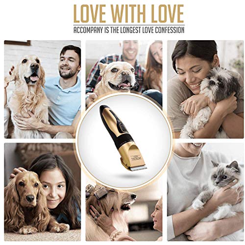 Petking Dog Grooming Clippers For Pets Cat Hair Trimmer Kit