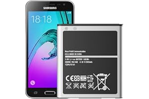 Soseieiu Galaxy J3 Battery,(2025 New Upgraded) 2600mAh Replacement Battery for Samsung J3 J327A J327P J320A/F/P/V EB-BG530BBC EB-BG530BBE/Galaxy On5/Galaxy Grand Prime SM-G550F