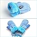 HOOYEE Infant Baby Toddler Unisex Winter Thick Warm Knitted Gloves Mittens with String
