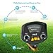 PyleSport Metal Detector - Waterproof Search Coil Extendable Locating Arm 41.3” to 51.2” w/Adjustable Sensitivity and Headphone Jack - Built-in Speaker w/Detection Ping Alert Battery Operated PHMD53
