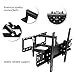 SUNYDEAL TV Wall Mount Bracket For 32 39 40 42 43 45 46 47 48 49 50 55 60 65 inch LCD LED Smart TVs - Full Motion Articulating Arm Swivel Tilt - Holds 120 lbs, Extend 19 inch, VESA Up 600x400mm