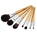 vela.yue Travel Makeup Brushes Set Professional Face Cheeks Eyes Lips Beauty Tools Kit with Case