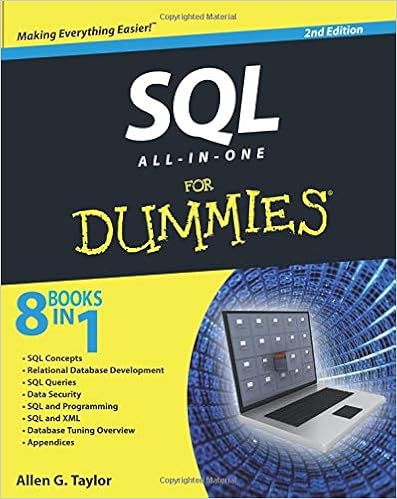 SQL All-in-One For Dummies, 2nd Edition SQL All-in-One For Dummies, 2nd Edition