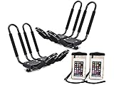 TMS 2 x Roof J Rack Kayak Boat Canoe Car SUV Top