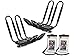 TMS 2 x Roof J Rack Kayak Boat Canoe Car SUV Top Mount Carrier w/Free Cell Phone Bag