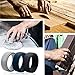 Rinfit Silicone Rings for Men 9mm Wide, 2mm Thick - Mens Rubber Wedding Bands - Infinity Silicone Rings for Him - Patented Design - Pack E, Size 8
