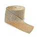 Craft Burlap Ribbon No Fray Edges 4 Inches by 50 Yards Wreath Ribbon